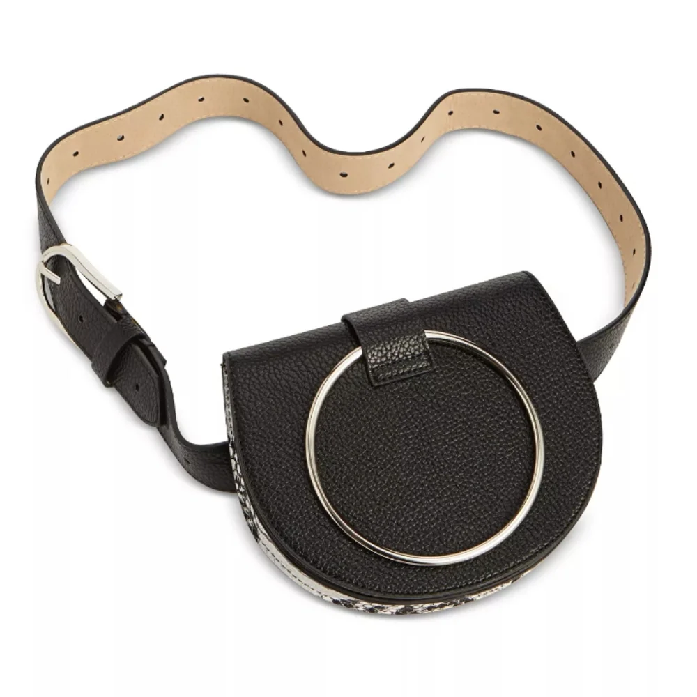 Steve Madden Pebbled Faux Leather Convertible Belt Bag - Medium - Picture 6 of 6